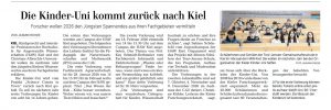 Artikel aus den Kieler Nachrichten