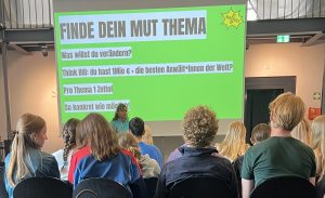 Lernende finden ihr Mut-Thema